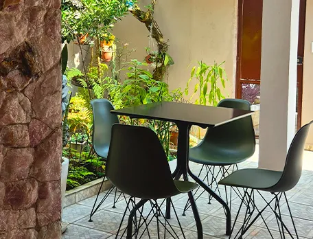 Quarto confortável com ar-condicionado