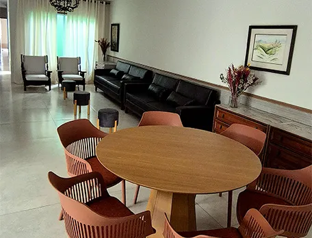 Sala de estar aconchegante do Residencial Flamboyant